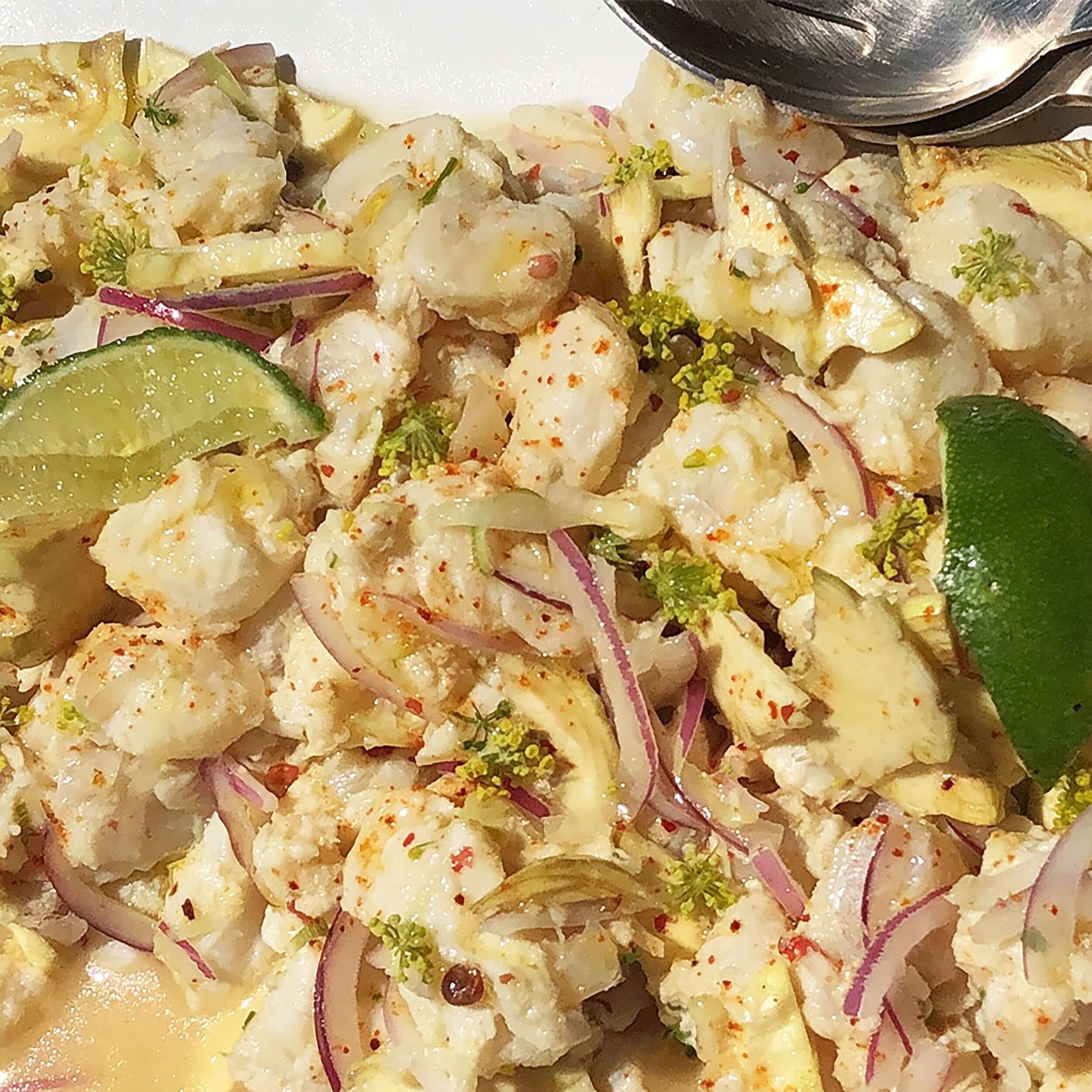 Fish ceviche