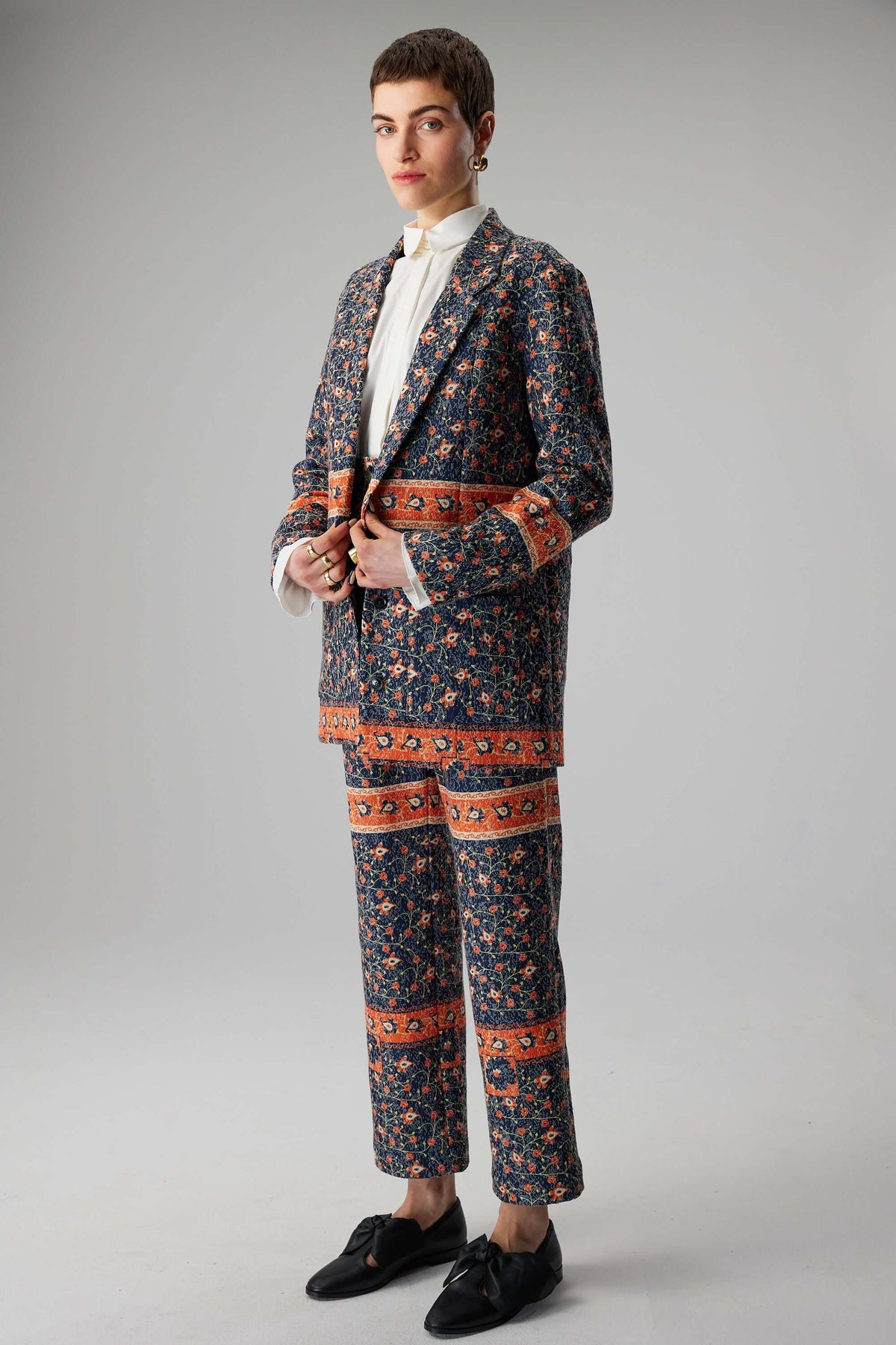 Sonny Crockett blazer in Bourbon fabric