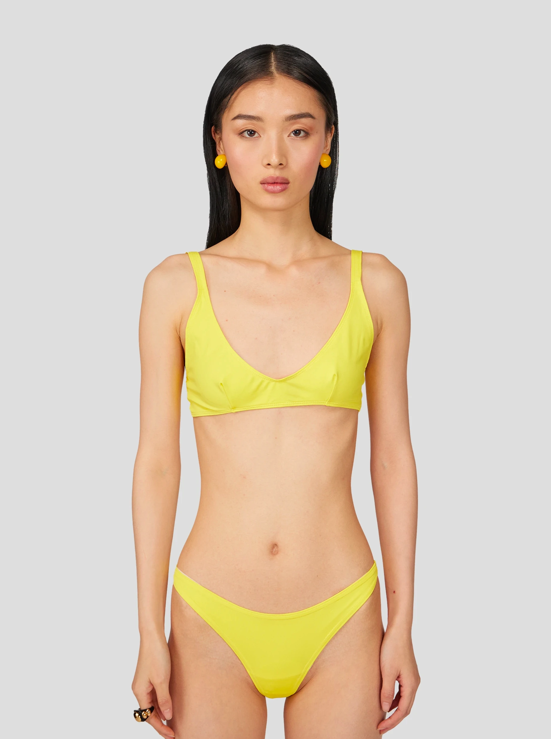 Maillot de bain - Brassière Gala Jaune Arnica