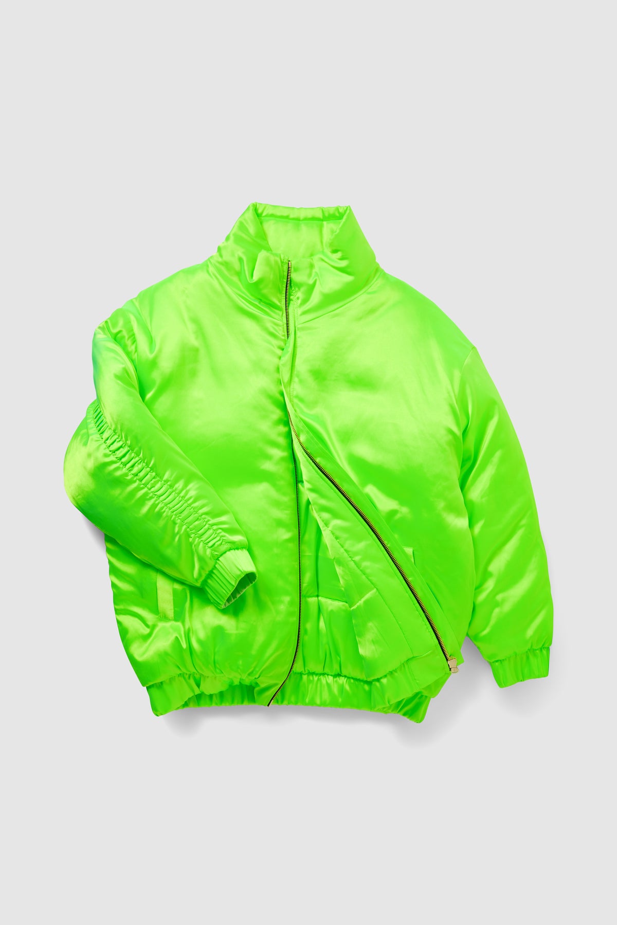 Norma puffy jacket in Sour fabric