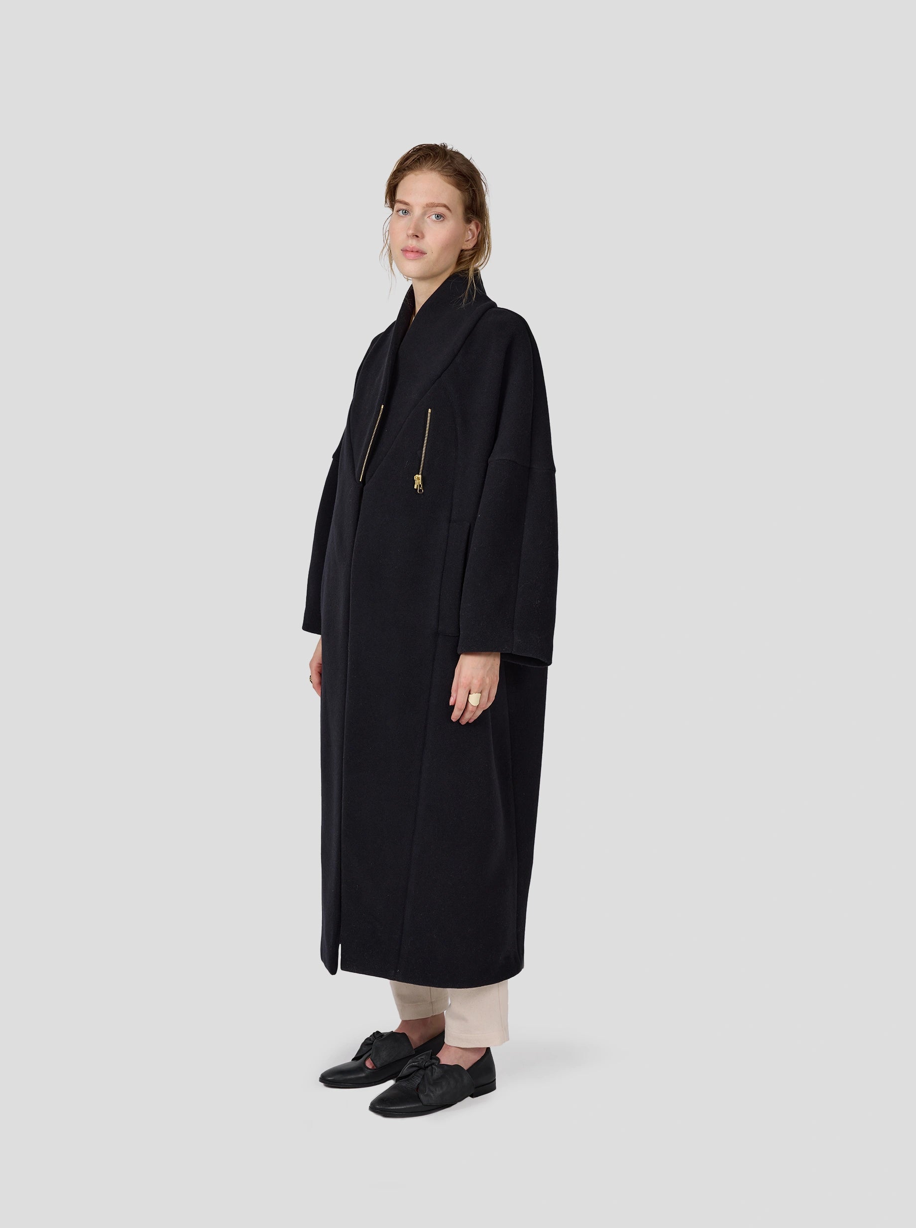 Manteau Eren en laine mélangée et cachemire