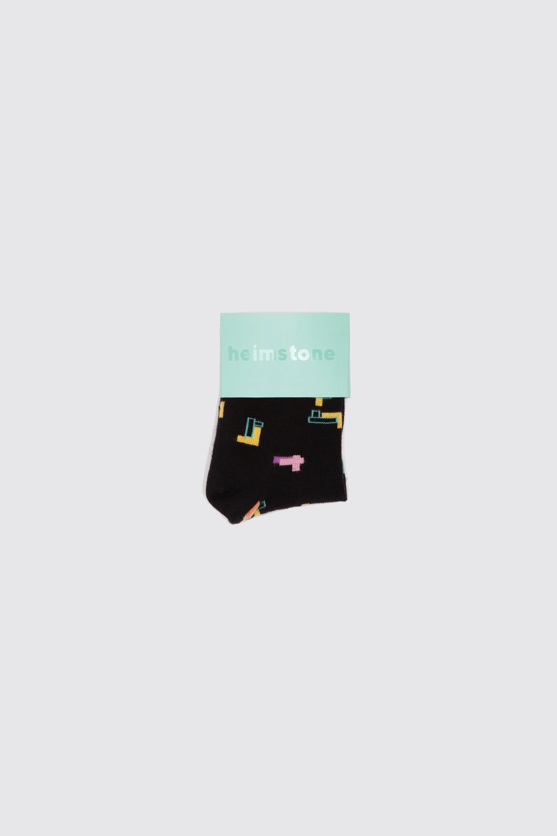 Ankle socks in Tetris print