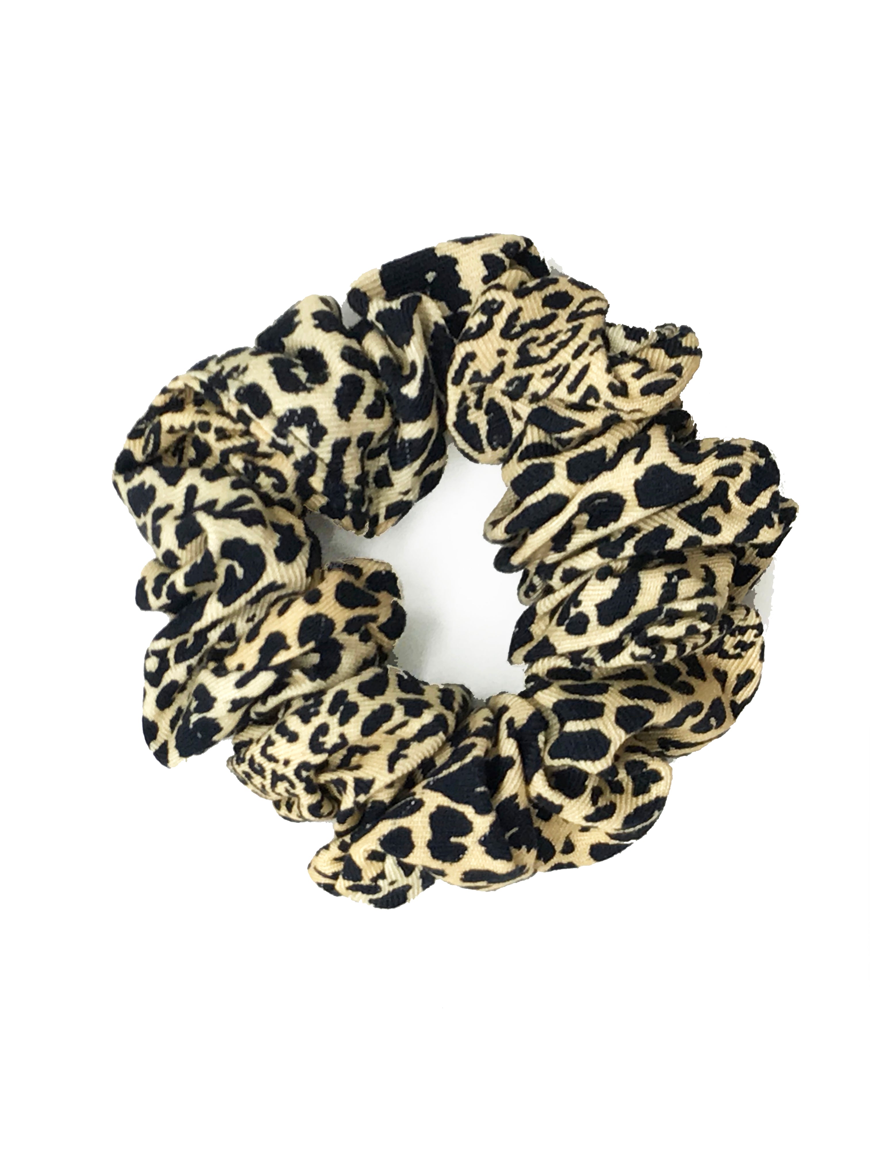 Scrunchie in Leopard Beige