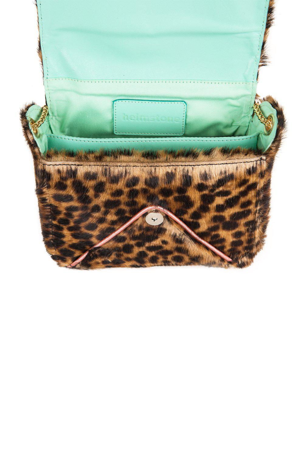 Vivian handbag in leopard printed leather